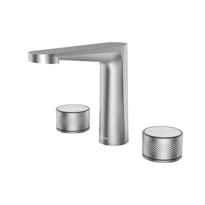 204mm Basin Mixer Faucet 3 Hole Chrome Bathroom Sink Widespread Faucet Mixing Tap