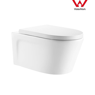 워터마크 벽은 화장실 530x364x345mm 가지고 다닐 수 있는 화장실 위생 도기 욕실을 매달았습니다